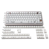 Edge Shadow PBT Cherry Profile Shine-through Keycaps Set