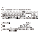 comic-white-cherry-profile-keycaps-set
