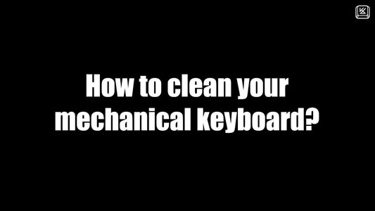 How to clean your mechanical keyboard?