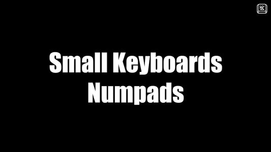Small Keyboards-Numpads.  When do we need numpads?
