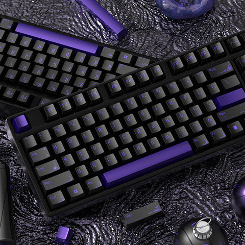 Sacred Tome Metallic Paint Keycap Set