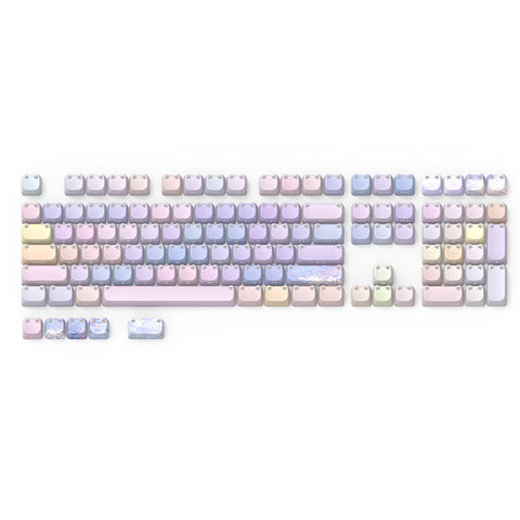 Light Meow MAO Profile PBT Keycaps Set