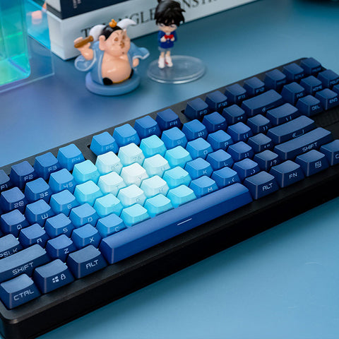 Blue Dream Backlit OEM Profile Keycaps Set