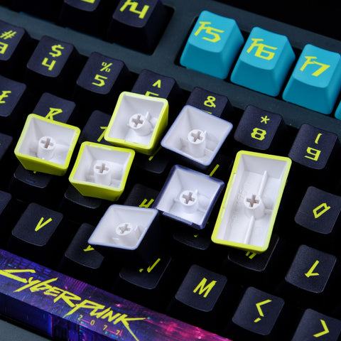 2077-cherry-profile-pbt-keycaps-set