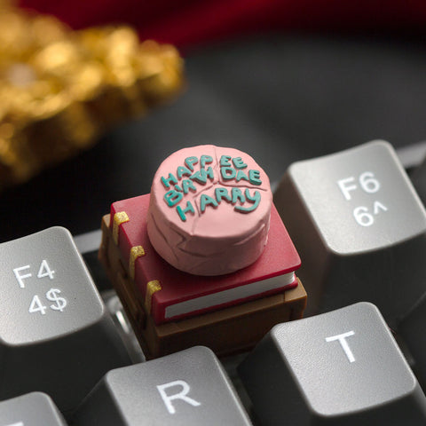 Rotatable Resin Cake Magnetic Artisan Keycaps