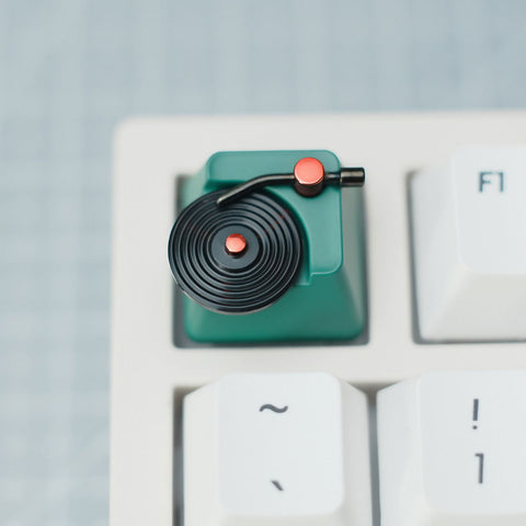 Vinyl Record Magnetic Artisan Keycaps