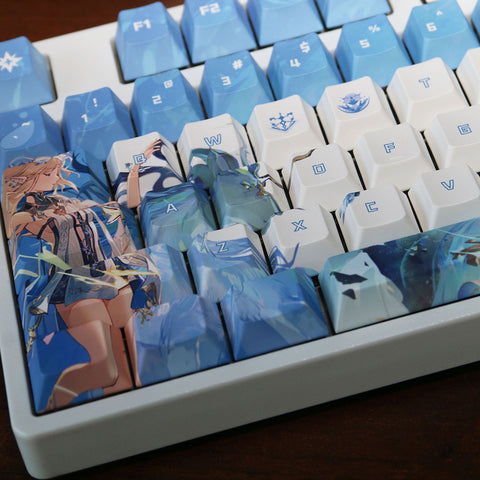 [Wuthering Waves] Cartethyia PBT Cherry Profile Keycaps Set