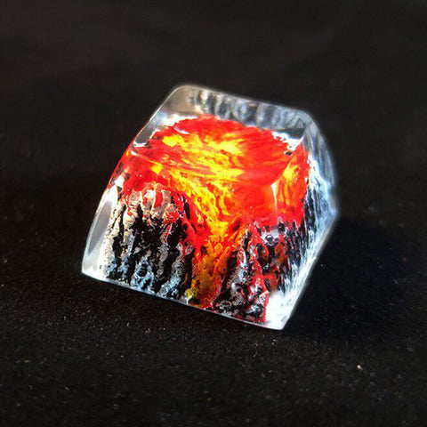 Scenic Epoxy Resin Artisan Keycaps