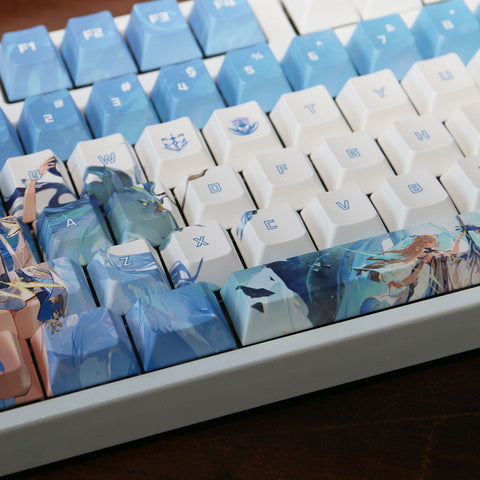 [Wuthering Waves] Cartethyia PBT Cherry Profile Keycaps Set