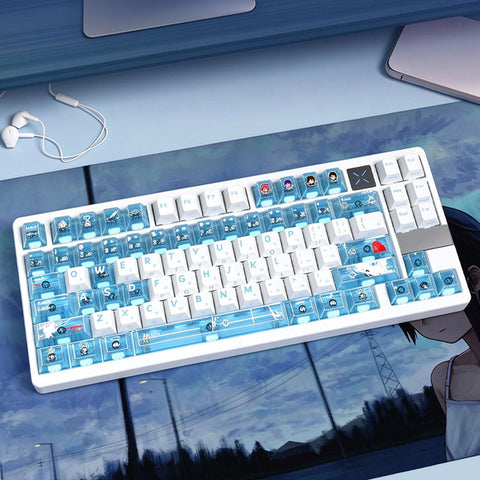 Iwakura Lain Shine Through Keycaps Set