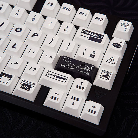 Danger 404 PBT Cherry Profile Keycaps Set