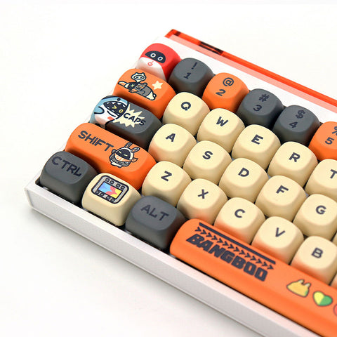 Bangboo PBT KOA Profile Keycaps Set