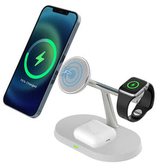 3-in-1 Charger Stand for iphone, Apple Watch & AirPods