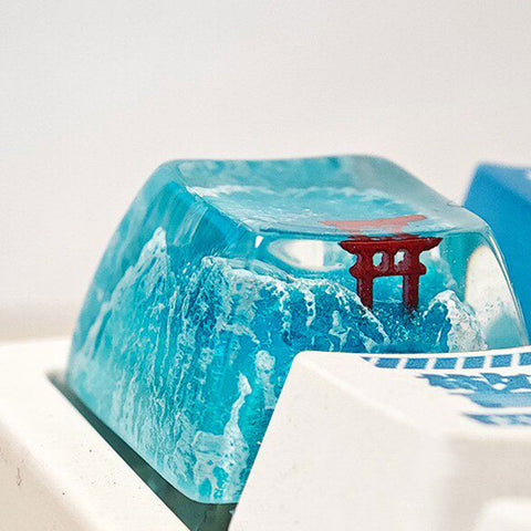Scenic Epoxy Resin Artisan Keycaps