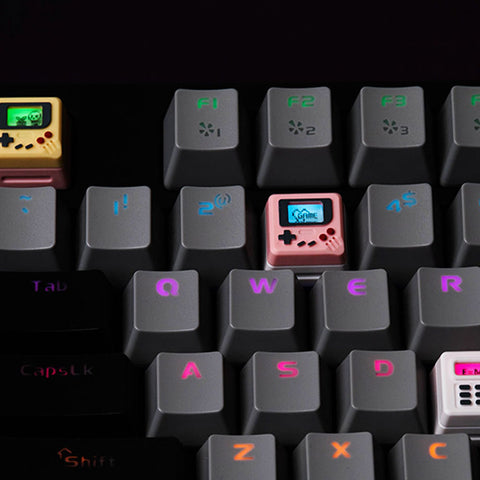 Gameboy Artisan Backlit Keycaps