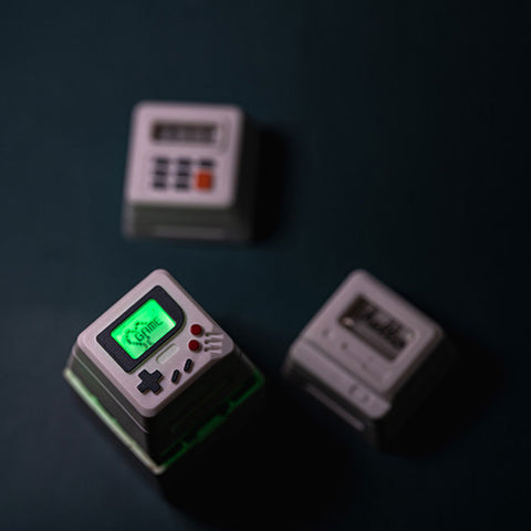 Gameboy Artisan Backlit Keycaps