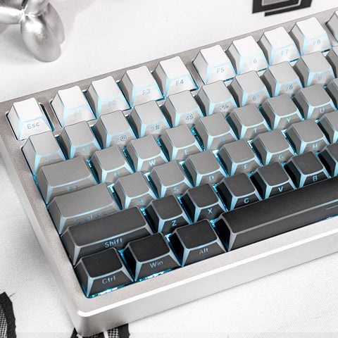 Edge Shadow PBT Cherry Profile Shine-through Keycaps Set