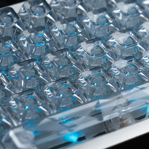 Star Prism RGB Transparent Keycaps Set