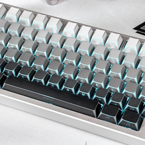 Edge Shadow PBT Cherry Profile Shine-through Keycaps Set