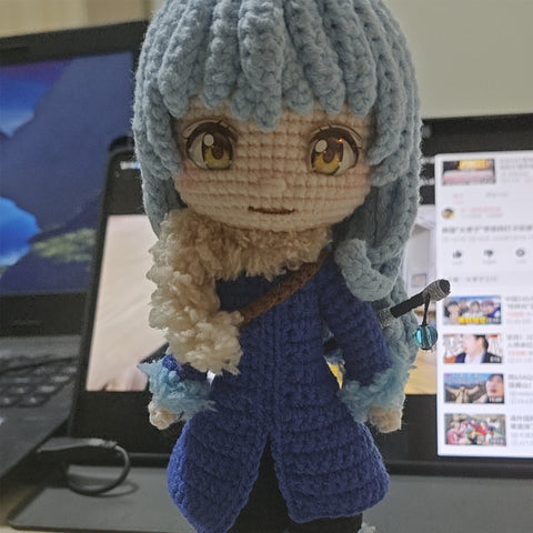 Customize Handmade DIY Crochet Yarn Doll