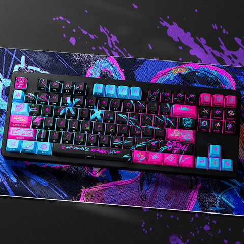 Arcane Jinx Side-Print Shine Through Keycaps Set