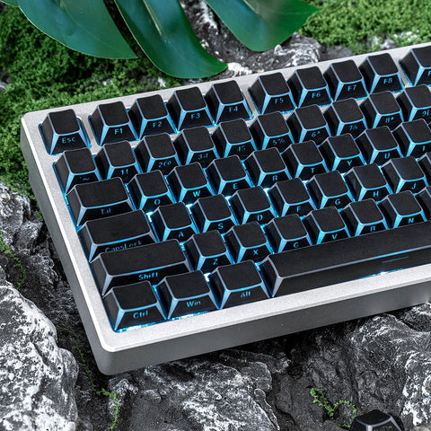 Edge Shadow PBT Cherry Profile Shine-through Keycaps Set