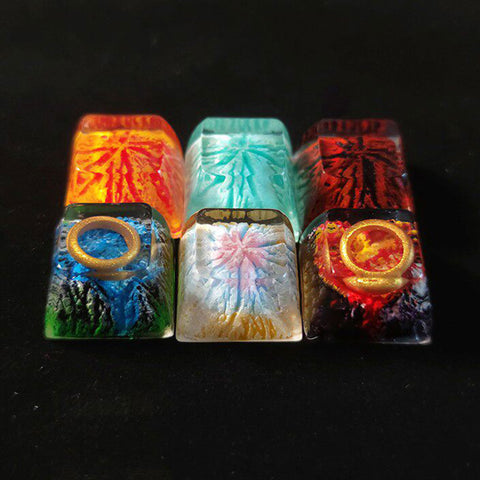 Scenic Epoxy Resin Artisan Keycaps
