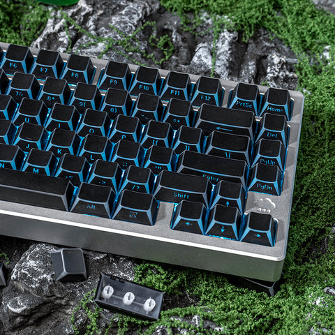 Edge Shadow PBT Cherry Profile Shine-through Keycaps Set