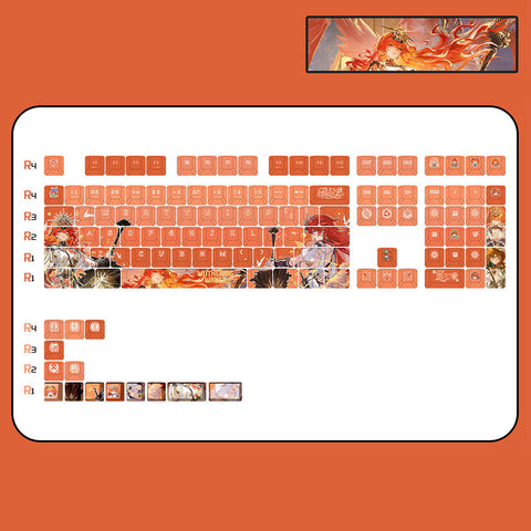 [Wuthering Waves] Augusta PBT Cherry Profile Keycaps Set