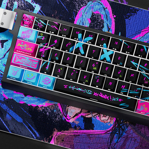 Arcane Jinx Side-Print Shine Through Keycaps Set