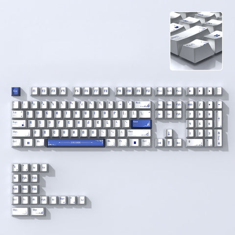 Sacred Tome Metallic Paint Keycap Set