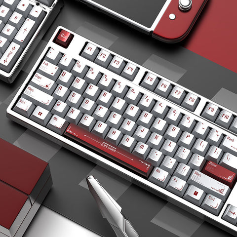 Sacred Tome Metallic Paint Keycap Set