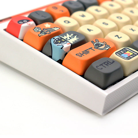 Bangboo PBT KOA Profile Keycaps Set