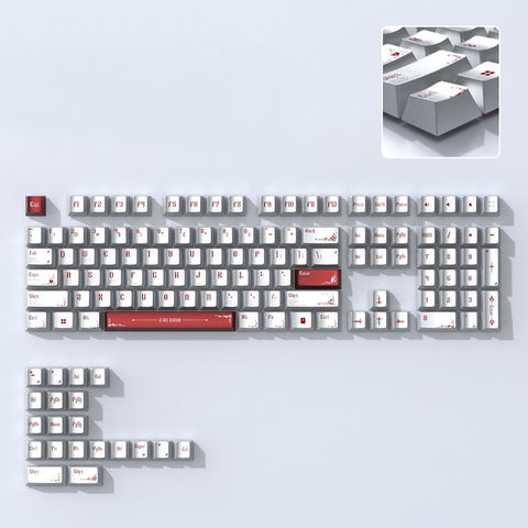 Sacred Tome Metallic Paint Keycap Set