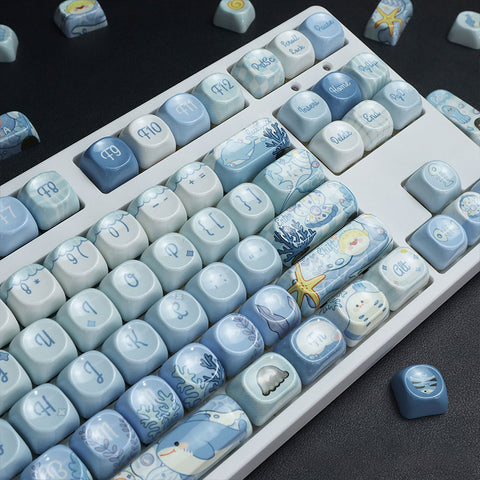 Underwater World MOA Profile PBT Keycap Set