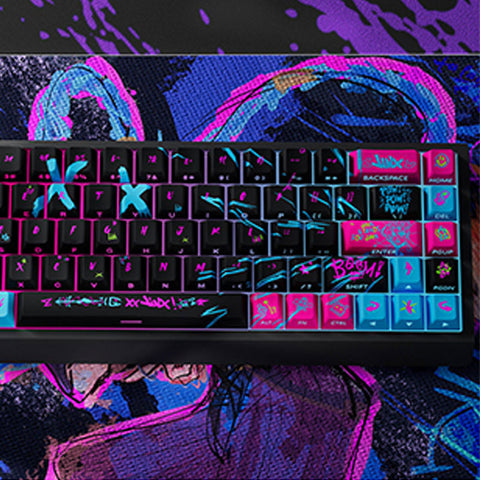 Arcane Jinx Side-Print Shine Through Keycaps Set