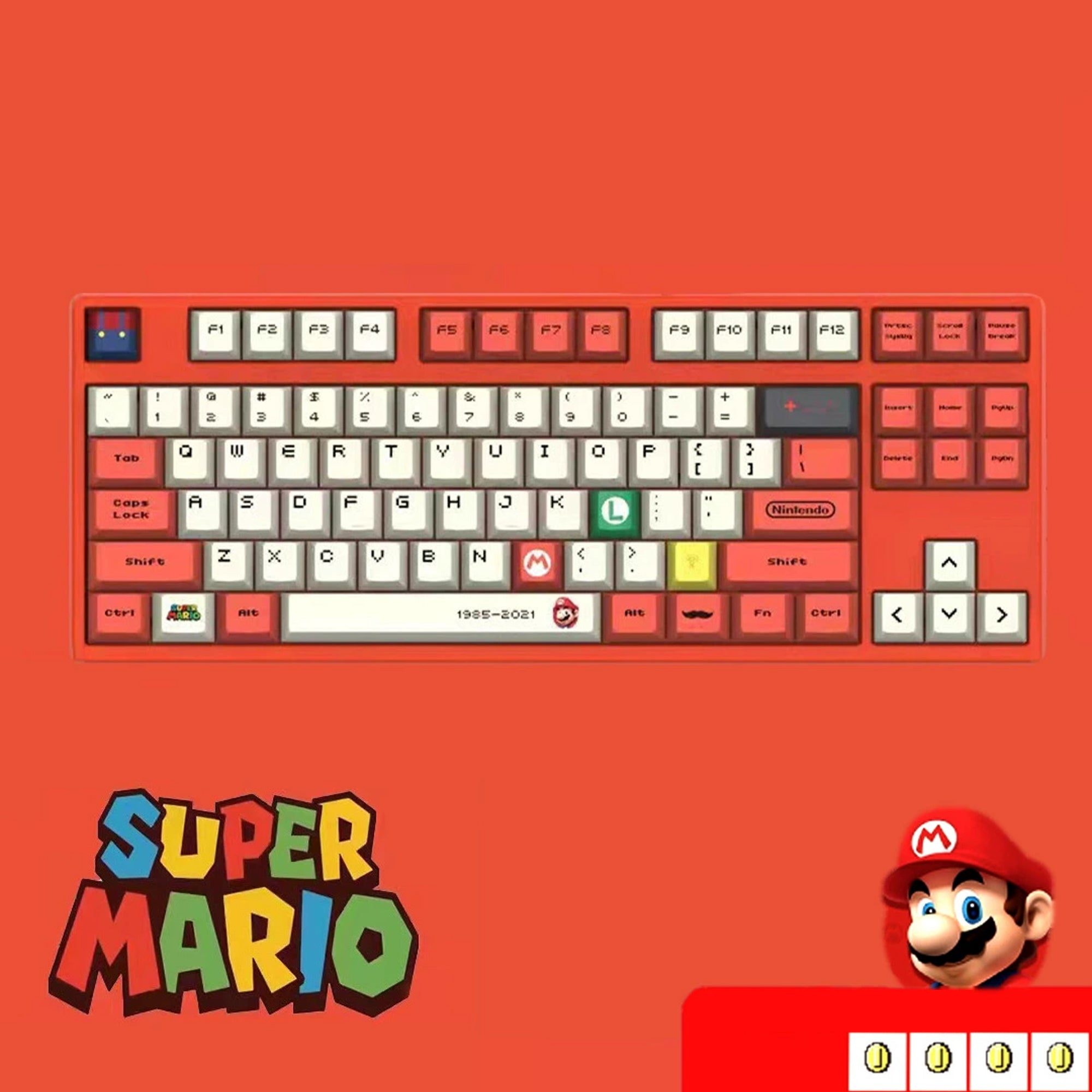 Cool 87 Keys Hot Swap Mechanical Keyboard KeyGeak cool-87-keys-hot-swap-mechanical-keyboard-keygeak