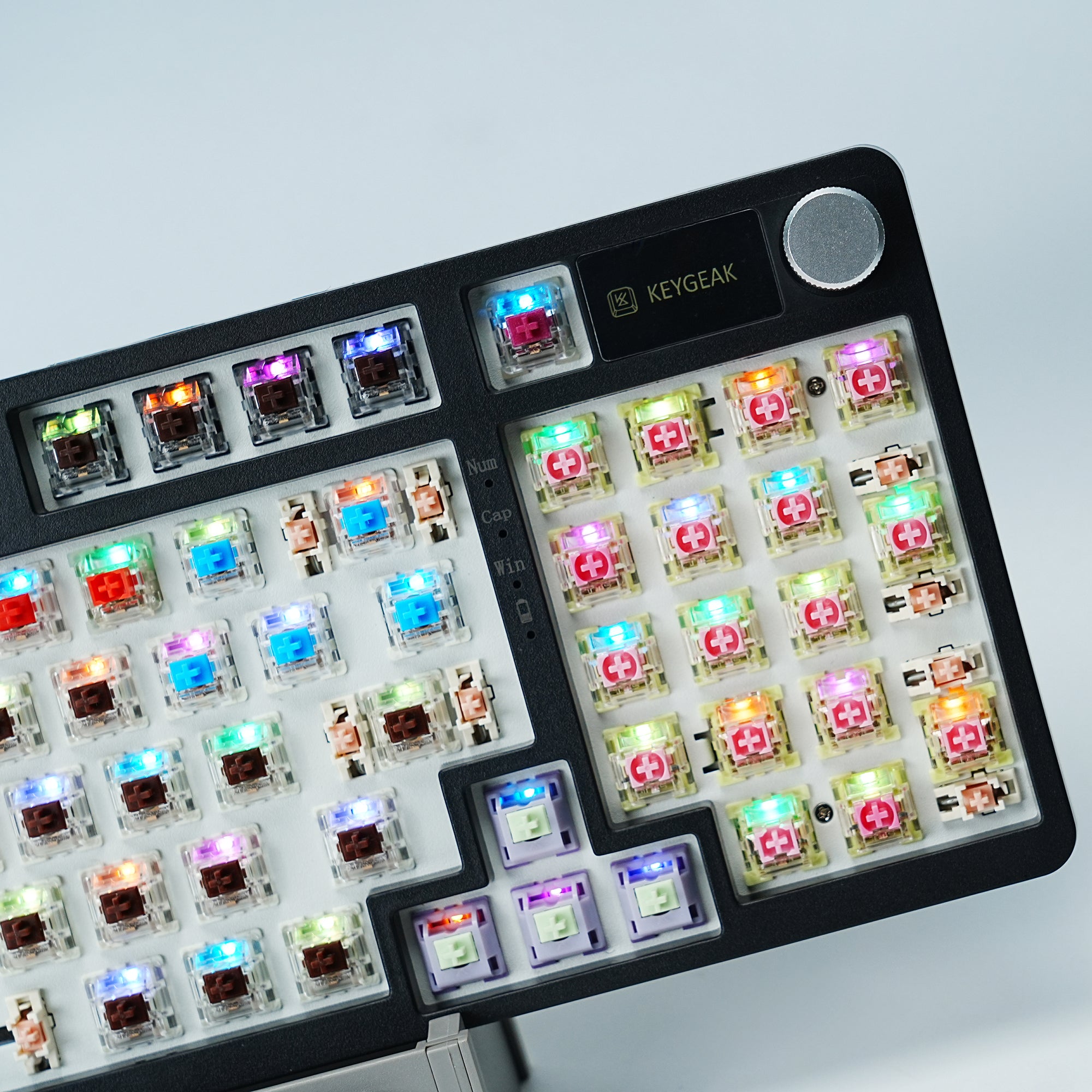 Customized Keyboard Kit KG98 Pro Tri-Mode Customized Keyboard Kit – KeyGeak