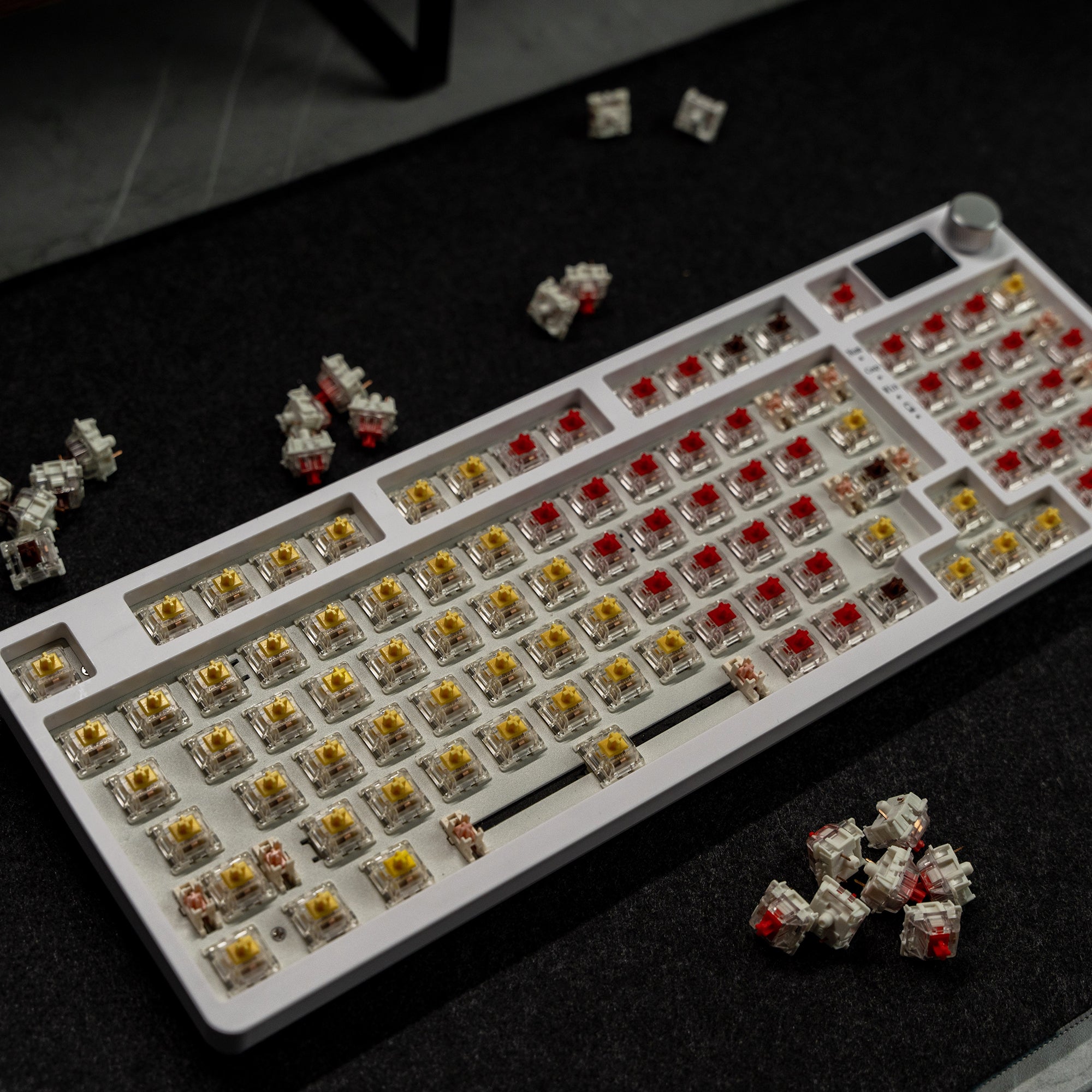 Customized Keyboard Kit KG98 Pro Tri-Mode Customized Keyboard Kit – KeyGeak