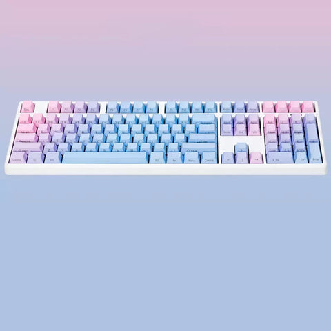 customize-keycaps-Lateral Gradient Thermal Sublimation Keycaps Set - KeyGeak