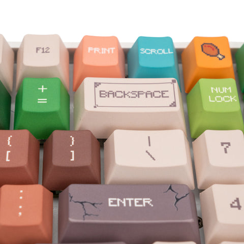 Pbt Quickcapture MC Minecraft Series PBT Keycap Set – KeyGeak