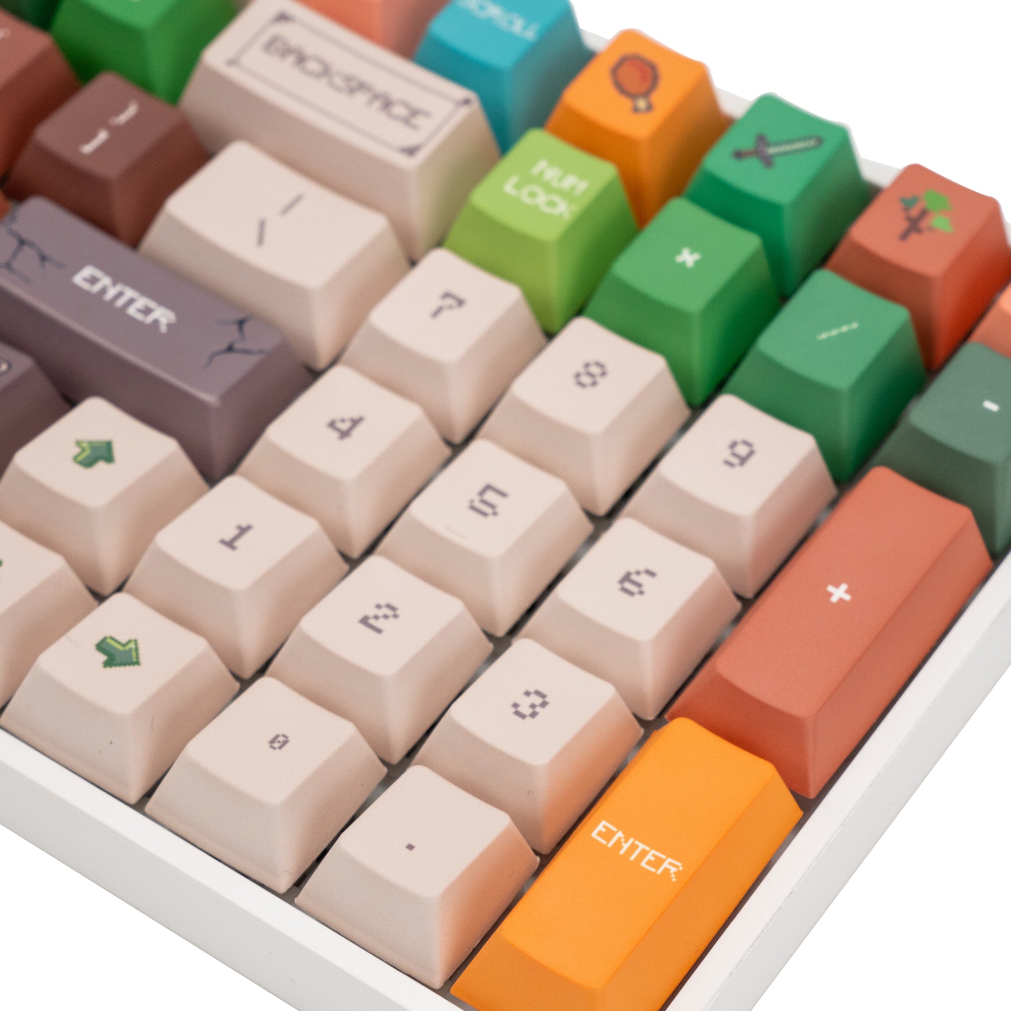 Minecraft Key Cap MC Minecraft Series PBT Keycap Set – KeyGeak