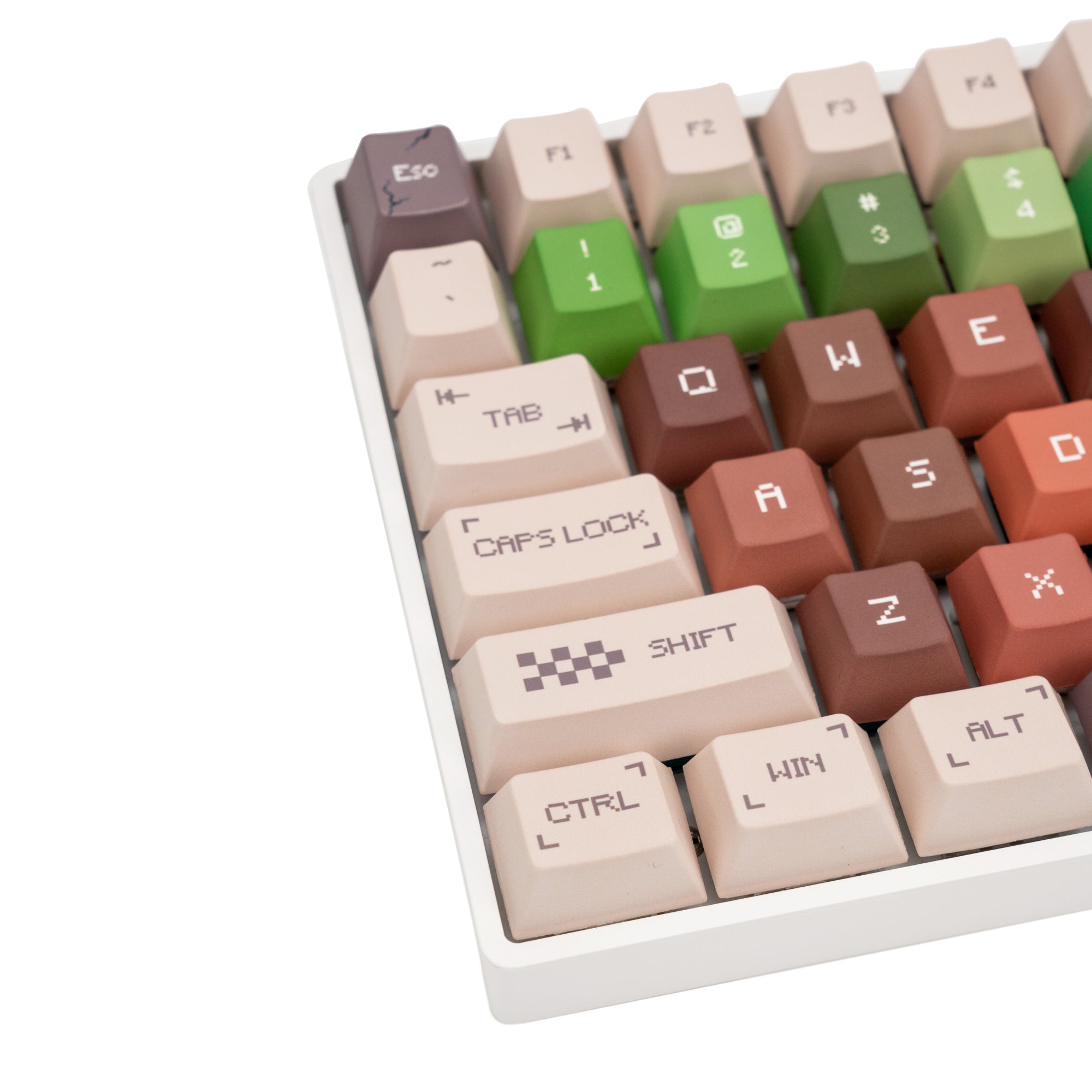 Pbt Quickcapture MC Minecraft Series PBT Keycap Set – KeyGeak