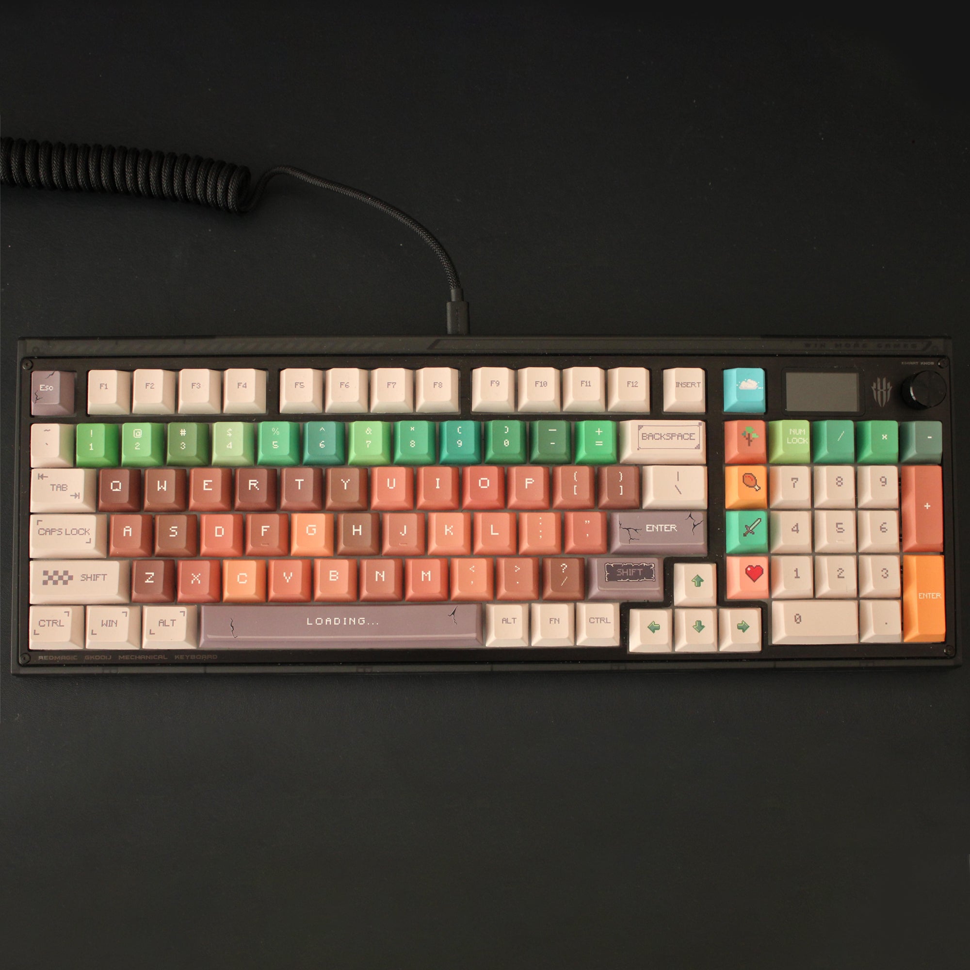 MC Minecraft Series PBT Keycap Set – KeyGeak