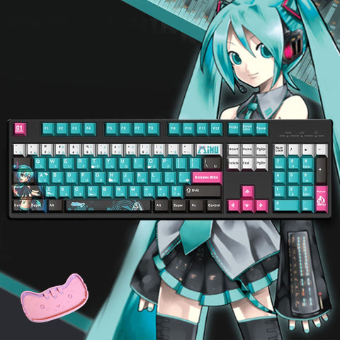 104 Keys Mechanical Gaming Keyboard Wired Keyboard