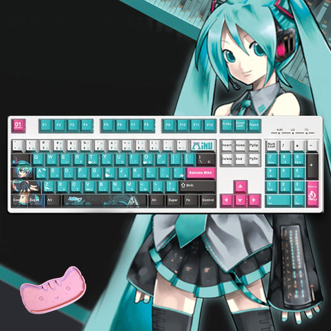 104 Keys Mechanical Gaming Keyboard Wired Keyboard