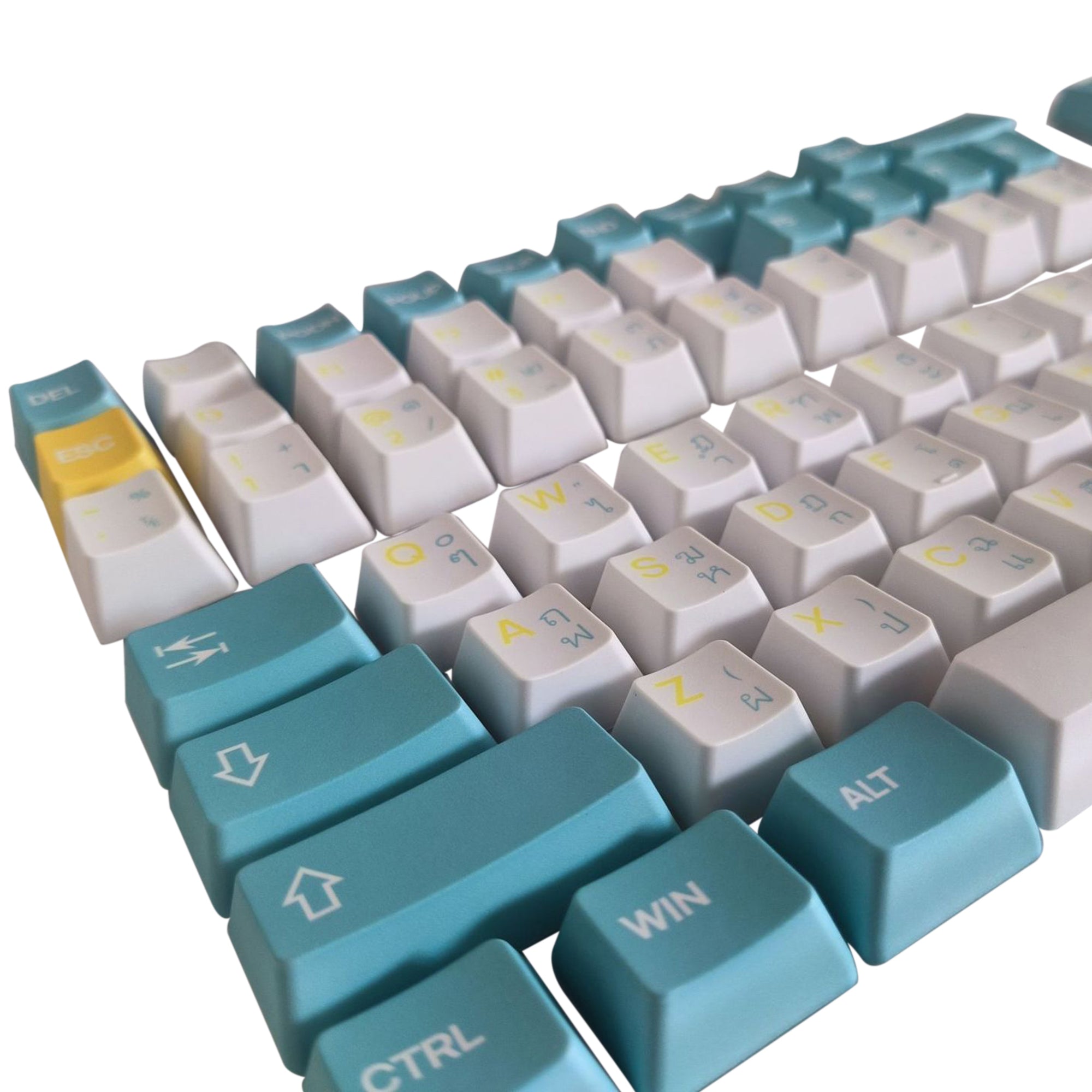 Sea Salt Soda Theme XDA/OEM Profile PBT Keycaps Set KeyGeak