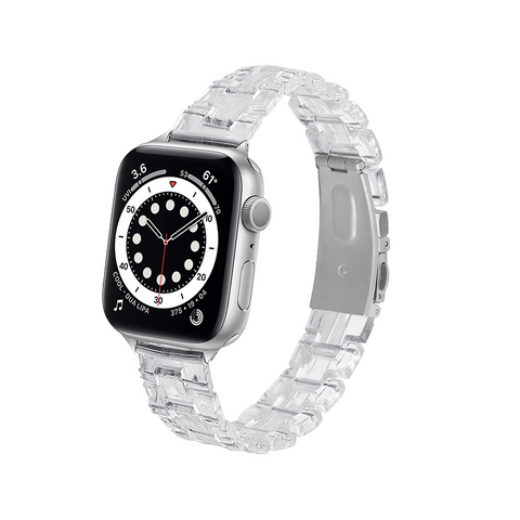 iWatch  Slim Transparent Resin Sports Strap