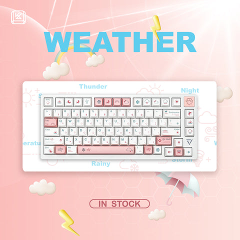 weather-xda-profile-keycaps-pbt-keycap-set