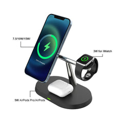 3-in-1 Charger Stand for iphone, Apple Watch & AirPods